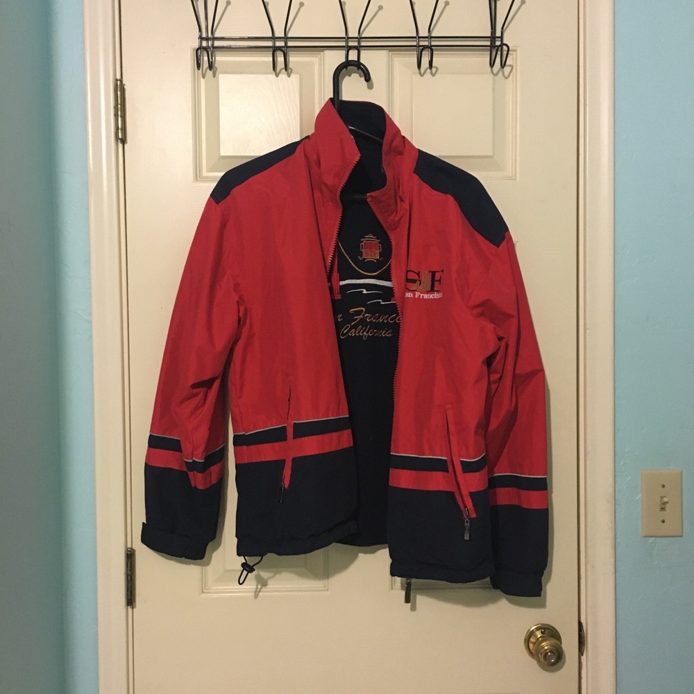 vintage SF windbreaker!